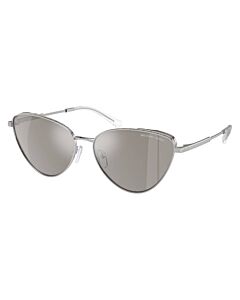 Michael Kors Cortez 59 mm Silver Sunglasses