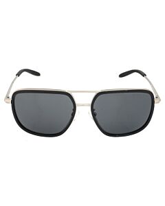 Michael Kors Del Ray 59 mm Matte Silver Sunglasses