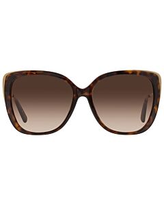 Michael Kors East Hampton 56 mm Dark Tortoise Sunglasses