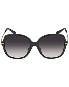 Michael Kors Geneva 56 mm Black Sunglasses