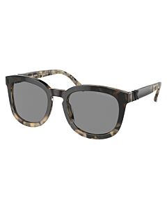 Michael Kors Grand Teton 54 mm Black Grey Gradient Tortoise Sunglasses