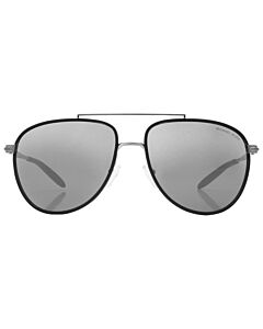 Michael Kors Saxon 59 mm Matte Gunmetal/Black Sunglasses