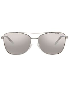 Michael Kors Stratton 59 mm Silver Sunglasses