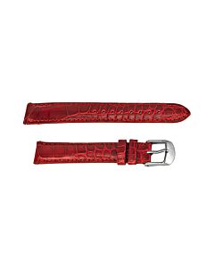 Michele Red Watch Band