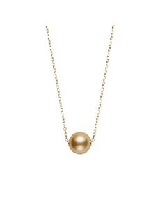 Mikimoto Golden South Sea Cultured Single Pearl Pendant - MPQ10060GXXK
