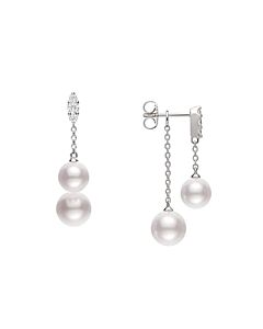 Mikimoto Morning Dew Akoya Cultured Pearl Earrings - MEA10330ADXW