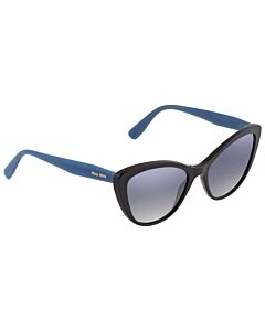 Miu Miu 55 mm Black Sunglasses