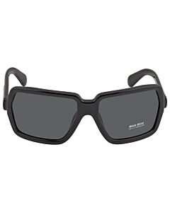 Miu Miu 61 mm Black Sunglasses