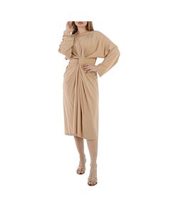 MM6 Ladies Long Sleeve Drape Dress