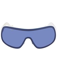 Moncler 00 mm Matte White Sunglasses