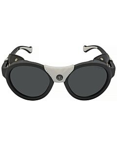 Moncler 52 mm Matte Black Sunglasses