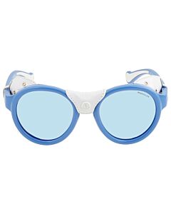 Moncler 53 mm Blue Sunglasses