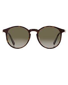 Moncler 53 mm Havana Sunglasses