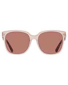 Moncler 57 mm Pink Sunglasses