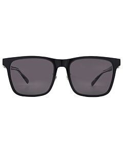 Moncler 57 mm Shiny Black Sunglasses