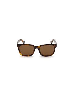 Moncler 57 mm Tortoise Sunglasses