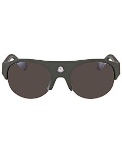 Moncler 60 mm Dark Green Sunglasses