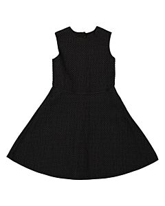 Moncler Girls Black Padded Dress