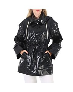Moncler Ladies Black 1952 Seiland Hooded Down Jacket