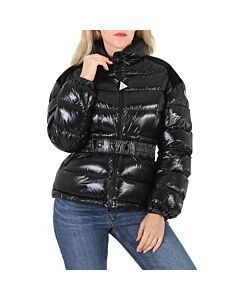 Moncler Ladies Black Celepine Quilted Short Down Jacket