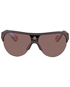 Moncler 00 mm Matte Dark Brown Sunglasses