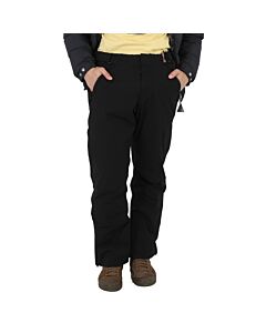 Moncler Men's Black Nylon Ski Trousers, Size X-Large