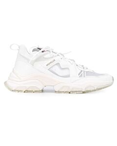 Moncler Men's Leave No Trace Sneakers in White