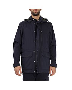 Moncler Men's Navy Huchette Hooded Jacket