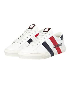 Moncler Men's Off White Montpellier Low Top Sneakers