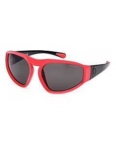 Moncler Pentagra 62 mm Magenta Sunglasses