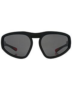 Moncler Pentagra 62 mm Matte Black Sunglasses