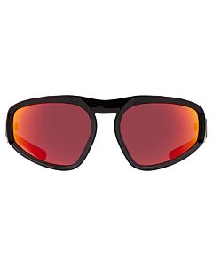 Moncler Pentagra 62 mm Shiny Black Sunglasses