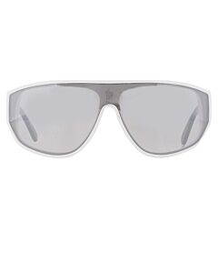 Moncler Tronn 00 mm White/Black Sunglasses
