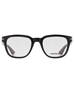 Montblanc 51 mm Black Eyeglass Frames
