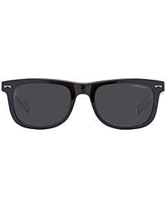 Montblanc 53 mm Black Sunglasses