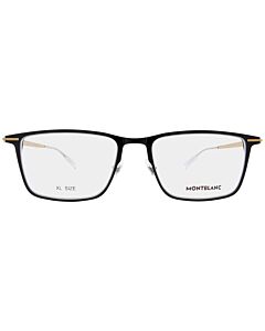 Montblanc 54 mm Black Eyeglass Frames
