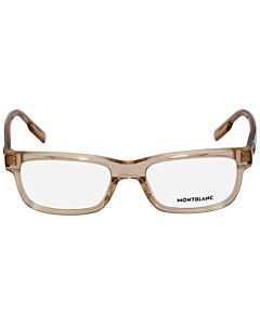 Montblanc 54 mm Orange Eyeglass Frames