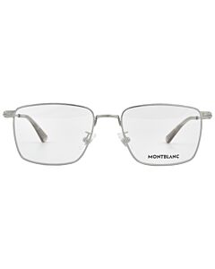 Montblanc 54 mm Silver Eyeglass Frames