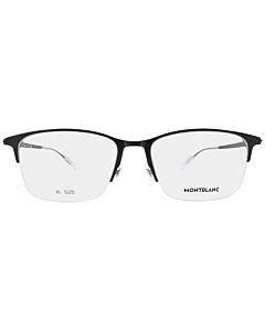 Montblanc 56 mm Black Eyeglass Frames