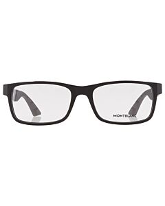Montblanc 56 mm Black Eyeglass Frames