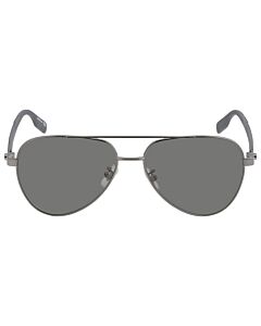 MontBlanc 59 mm Ruthenium/Grey Sunglasses