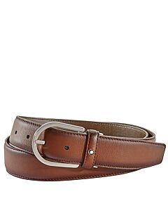 Montblanc Men's Cut-to-Size Business Belt- Brown