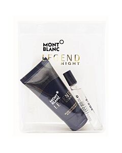 MontBlanc Men's Legend Night Gift Set Fragrances 3386460107105