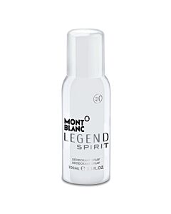MontBlanc Men's Legend Spirit Deodorant Spray 3.4 oz Fragrances 3386460083324