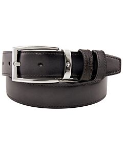 Montblanc Men's Reversible Business Leather Belt, Brand Size 120 CM