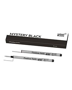 Montblanc Mystery Black 2 Fineliner Refills - Broad