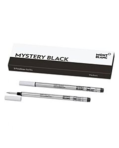 MontBlanc Mystery Black 2 Fineliner Refills - Medium