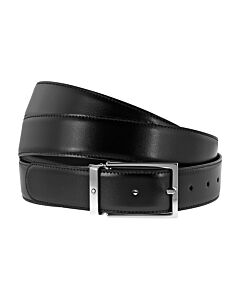 Montblanc Reversible Black/Brown Leather Belt 113347