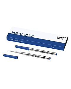 MontBlanc Royal Blue 2 Ballpoint Pen Refill - Fine