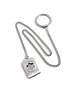 Montblanc Silver Keychain